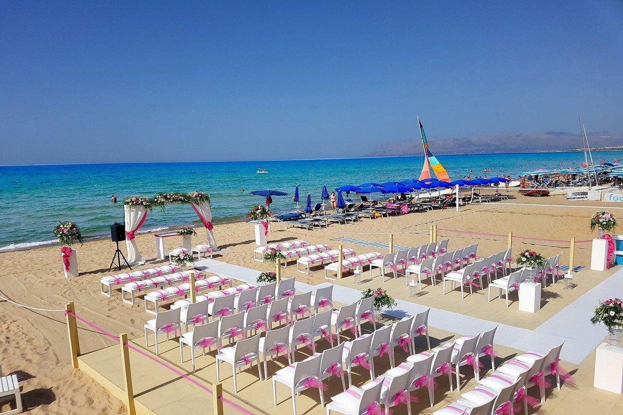 Hotel La Battigia Alcamo Marina Bagian luar foto