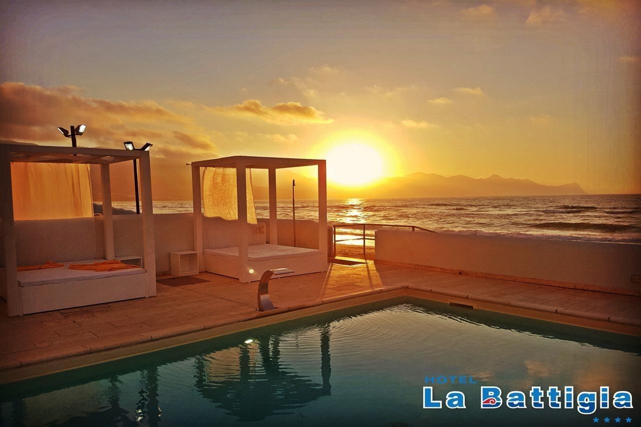 Hotel La Battigia Alcamo Marina Bagian luar foto